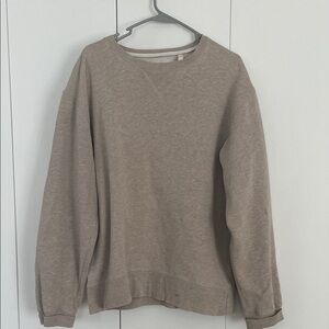 Men’s Old Navy Large Pullover Oatmeal  Sweatshirt